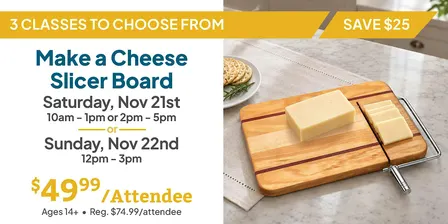 Make a Cheese Slicer Board