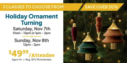 Holiday Ornament Turning