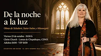 De la noche a la luz · Christ Church · Cuarteto Ars Musik