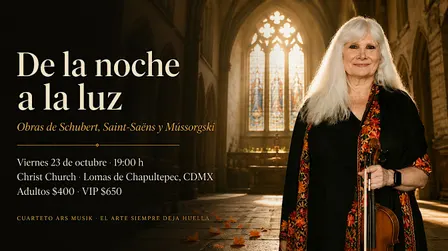 De la noche a la luz · Christ Church · Cuarteto Ars Musik