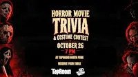 Horror Movie trivia + Costume Contest