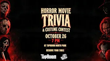 Horror Movie trivia + Costume Contest