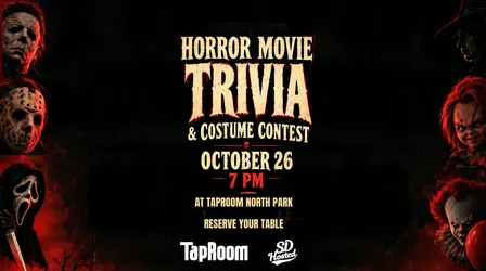 Horror Movie trivia + Costume Contest