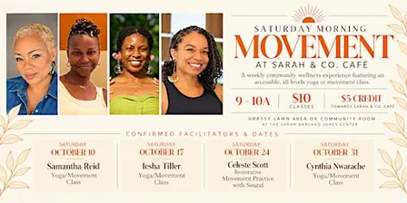 Saturday Morning Movement: Yoga + Community