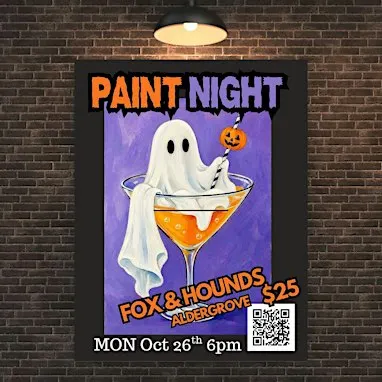 Here for the BOOS-Paint Star Night in ALDERGROVE at Fox & Hounds