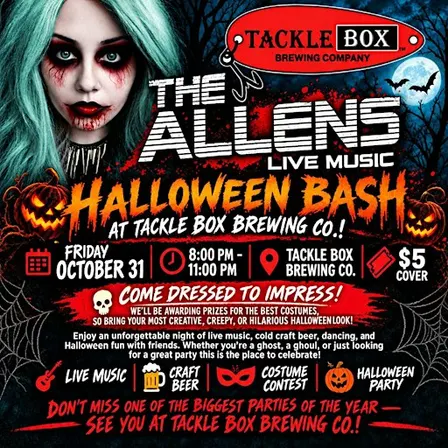 Halloween Bash at Tackle Box Brewing Co.!