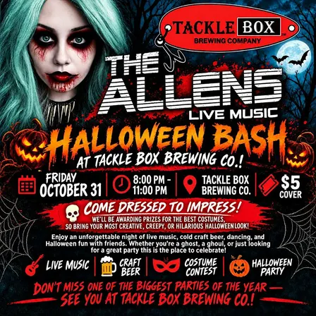 Halloween Bash at Tackle Box Brewing Co.!