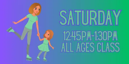 Learn to Skate Class - 12:45pm-1:30pm - All Ages