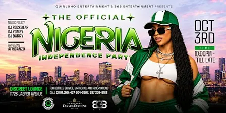 THE OFFICIAL NIGERIAN INDEPENDENCE PARTY CELEBRATION IN GRAND STYLE.