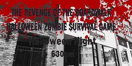 The Revenge of the Boardwalk Halloween Zombie Survival Game