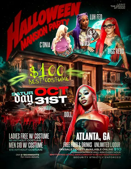 #YNWB HALLOWEEN MANSION PARTY