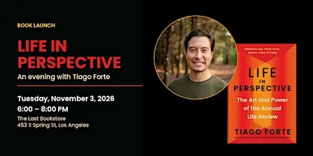 Life in Perspective: An Evening with Tiago Forte — Book Launch & Reflection