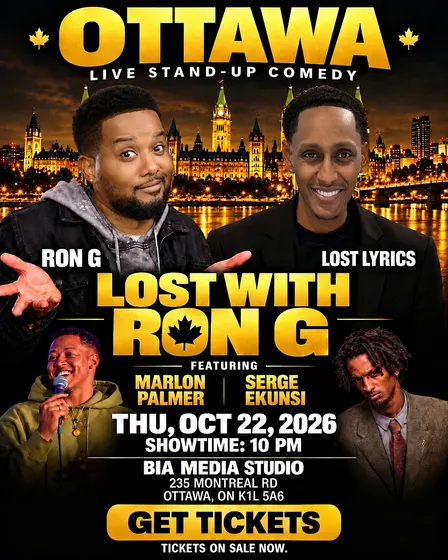 Lost With Ron G In Canada: Ottawa 10PM