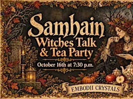 Samhain Witches Talk & Tea Party