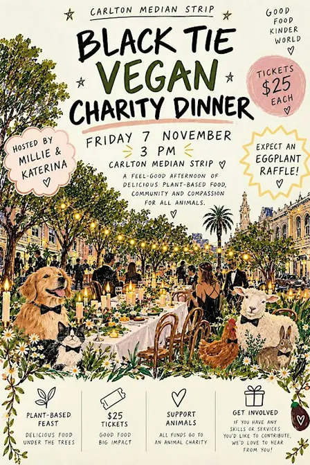 Black Tie Vegan Charity Dinner