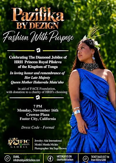Pazifika by DEZIGN fashion show presented by Utah Pacific Fashion