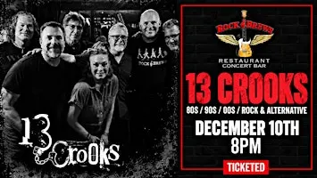13 CROOKS @ Rock & Brews Royal Oak