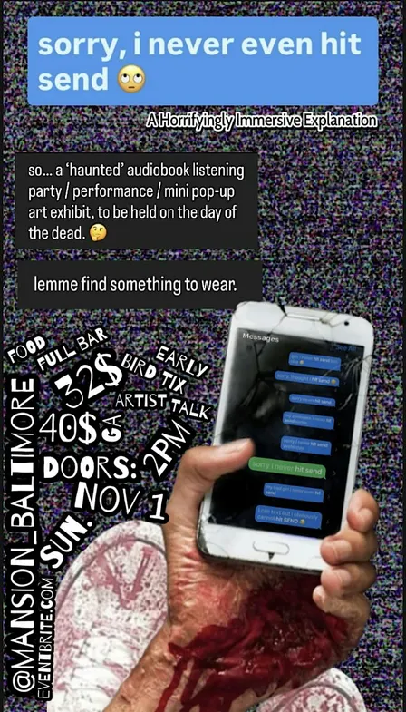 “sorry, i never even hit send” …a horrifyingly immersive explanation.