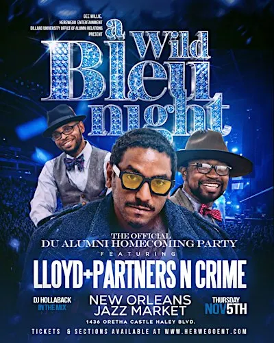 A WILD BLEU NIGHT THE OFFICIAL ALUMNI HOMECOMING PARTY @ JAZZ MARKET