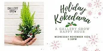 Holiday Kokedama