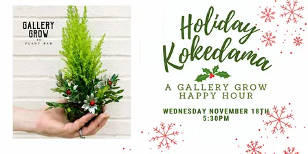 Holiday Kokedama