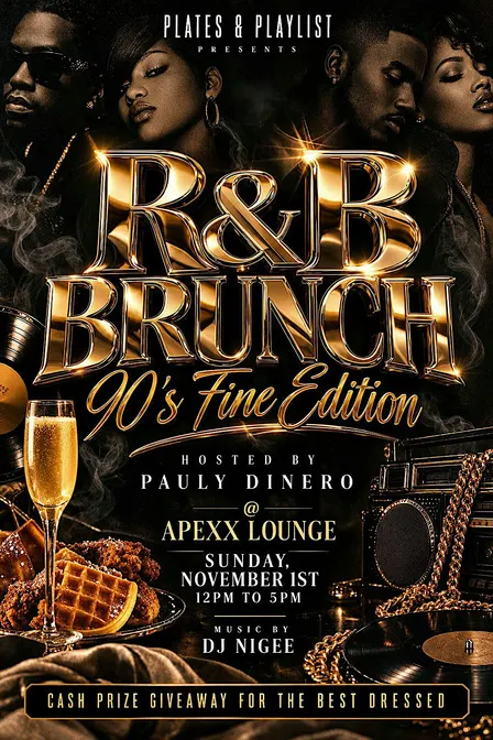 R&B Brunch 90's Fine Edition