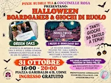 HALLOWEEN BOARDGAMES & GIOCHI DI RUOLO da PIXIE BUBBLE TEA A UDINE