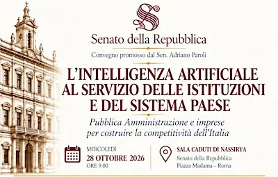 INTELLIGENZA ARTIFICIALE AL SERVIZIO DELLE ISTITUZIONI E DEL SISTEMA PAESE