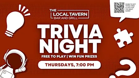 Canton Trivia Night | The Local Tavern Bar & Grill