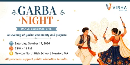 Vibha Boston Garba 2026 - An Evening of Dance, Culture & Giving