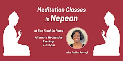 Meditation & the Art of Feeling Connected – Nepean ($15/class)