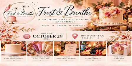 Frost & Breathe: A Fall Cake Decorating Experience