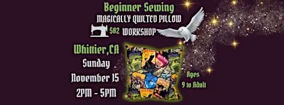 Beginner Sewing ⚡️ MAGICALLY QUILTED PILLOW WORKSHOP ⚡️