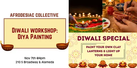 Diwali Workshop: Paint Your Own Diyas