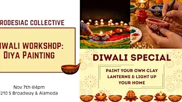 Diwali Workshop: Paint Your Own Diyas