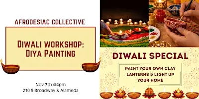 Diwali Workshop: Paint Your Own Diyas