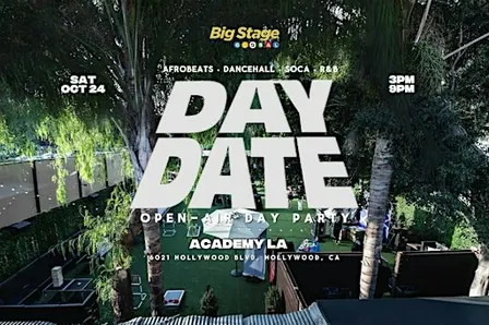 DAY DATE: Afrobeats Open-air Day Party Los Angeles
