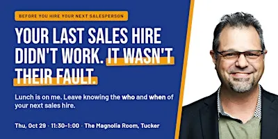Before You Hire Your Next Salesperson