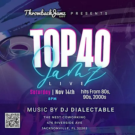 Throwback Night! Top 40 Jamz
