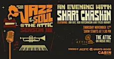 AN EVENING WITH SHARI CHASKIN, FEAT. JON DAY, ROB HUTCHINSON & TYLER HORNBY