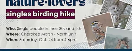 Nature Lovers: Singles Birding Hike • October