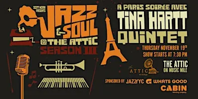Un Paris Soirée avec TINA HARTT QUINTET