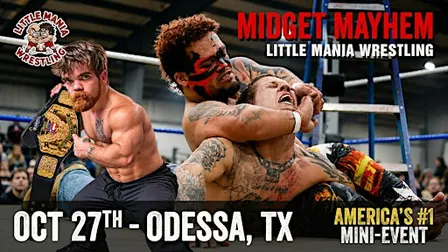 Little Mania Mini Wrestling Invades - Odessa, TX!!
