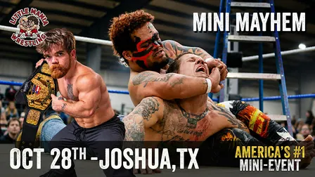 Little Mania Mini Wrestling Invades - Joshua, TX!!