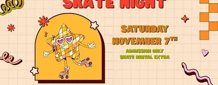 '00's Indie Rock Skate Night - 8pm-11pm - All Ages - Admission Only