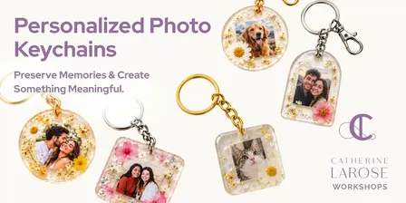 UV Resin Keychain With Personal Photo Workshop