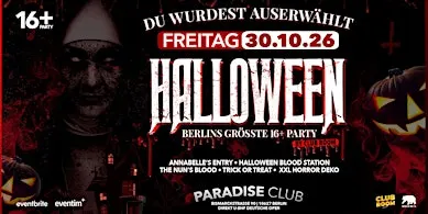 Halloween 16+ Party Berlin by Club Room
