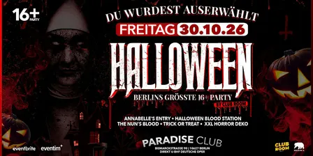 Halloween 16+ Party Berlin by Club Room
