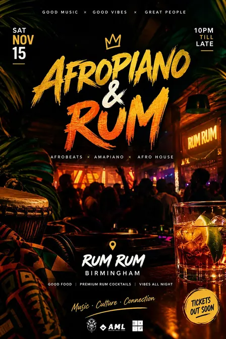 Afropiano and Rum