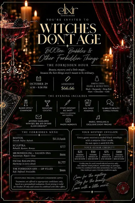 Witches Don't Age - BOOtox, Bubbles & Other Forbidden Things